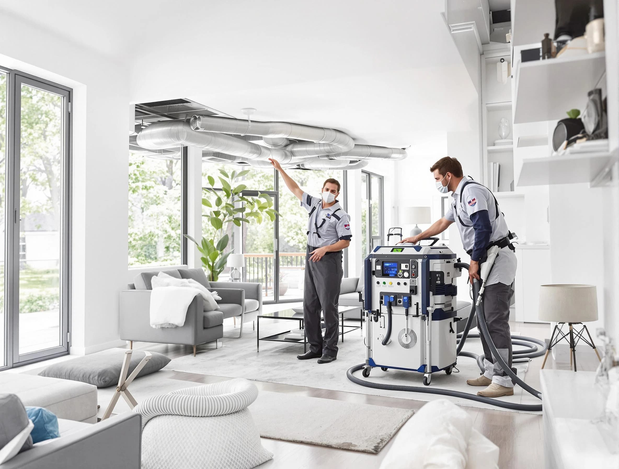 Paradise Hills Air Duct Cleaning professional conducting pure air duct cleaning with state-of-the-art equipment in Paradise Hills