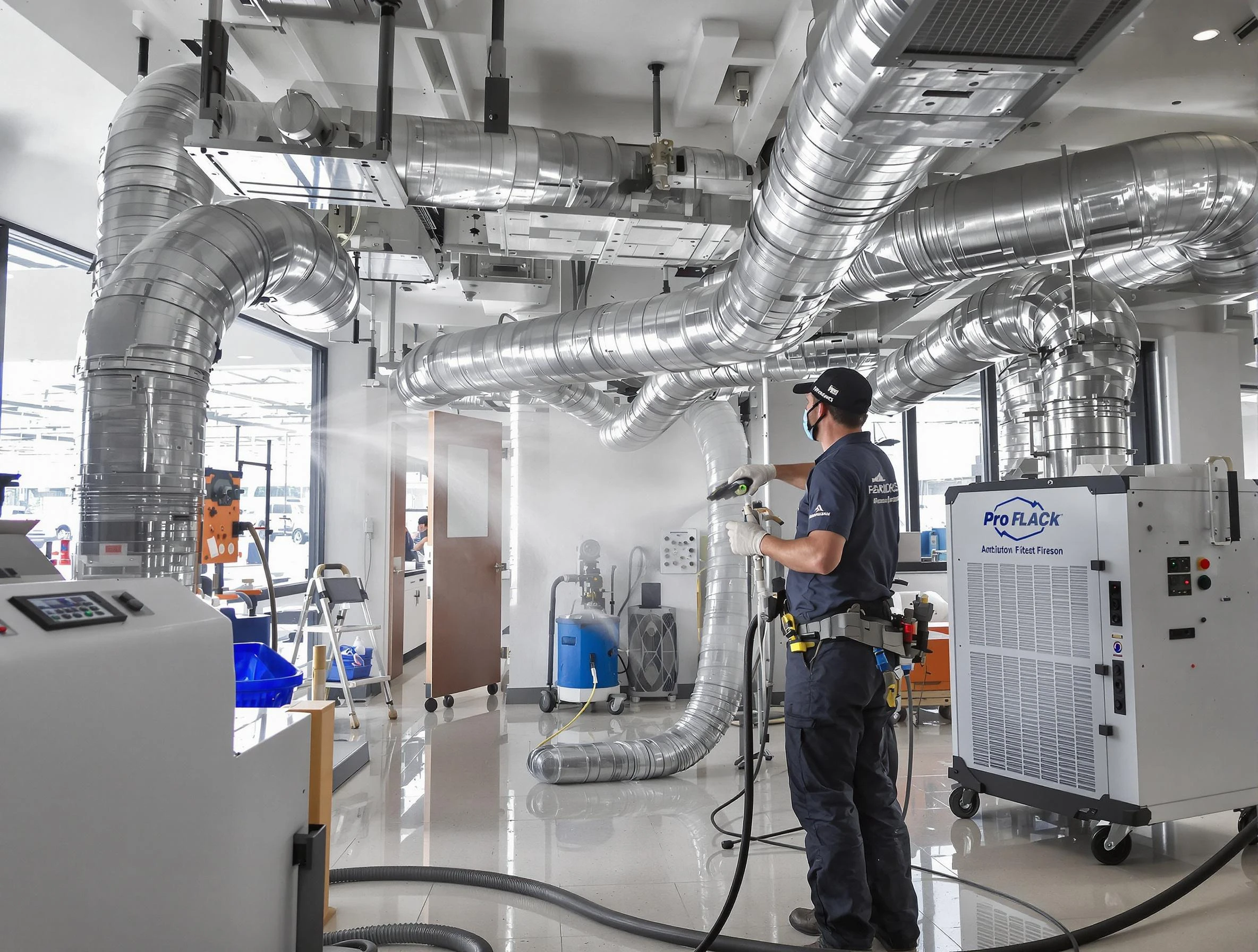 Negative Pressure Air Duct Cleaning in Paradise Hills