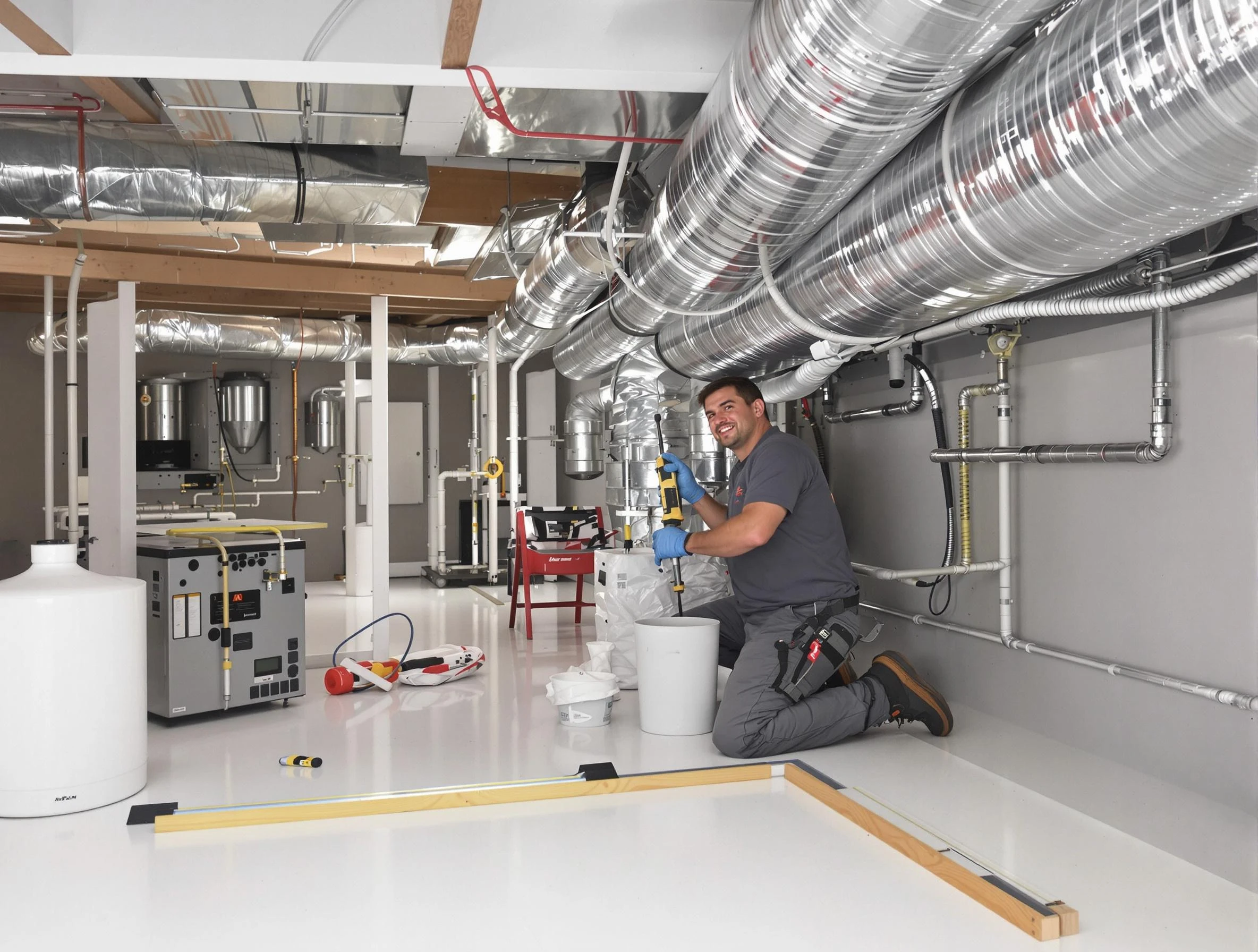 Professional duct sealing service by Paradise Hills Air Duct Cleaning in Paradise Hills