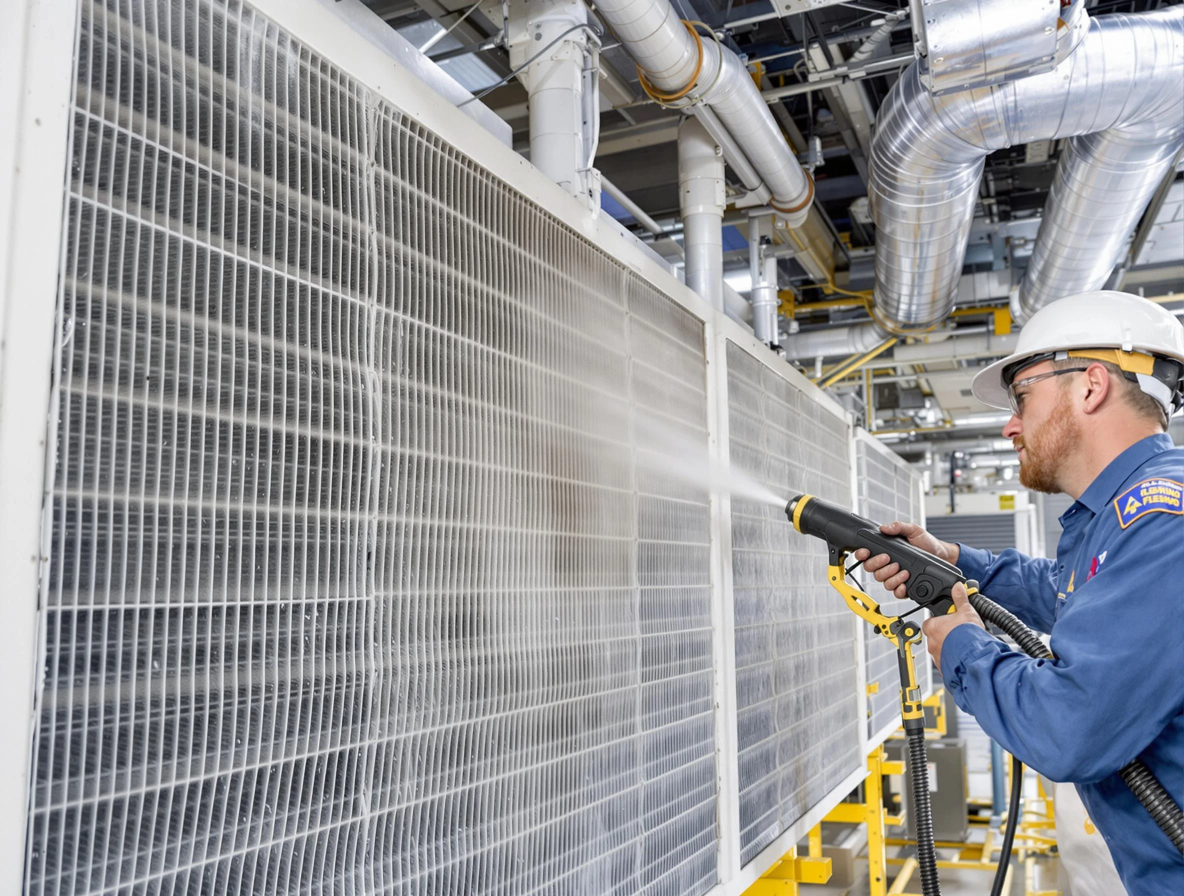 Professional commercial coil cleaning by Paradise Hills Air Duct Cleaning in Paradise Hills